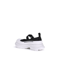 Zapatillas de piel y goma de Alexander McQueen