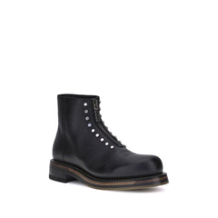 Botines de piel con tachuelas de Alexander McQueen