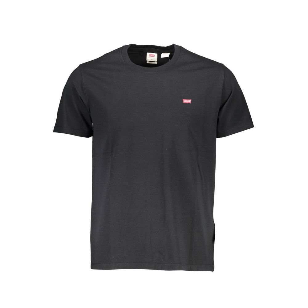 Camiseta de algodón negra de Levi's