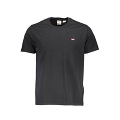 Camiseta de algodón negra de Levi's