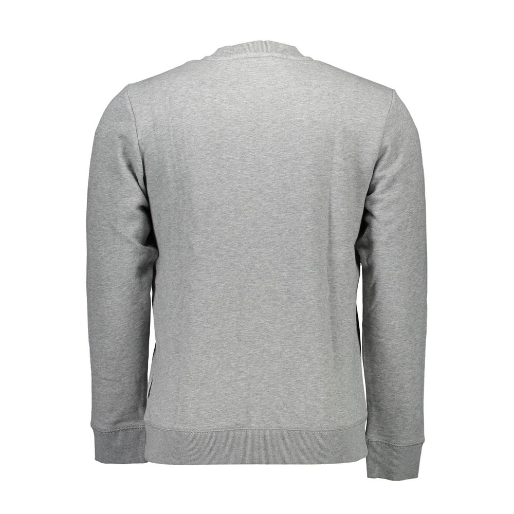 Suéter de algodón gris Napapijri