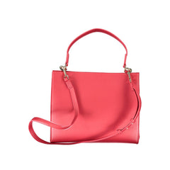 Bolso de mano rojo de polietileno Tommy Hilfiger