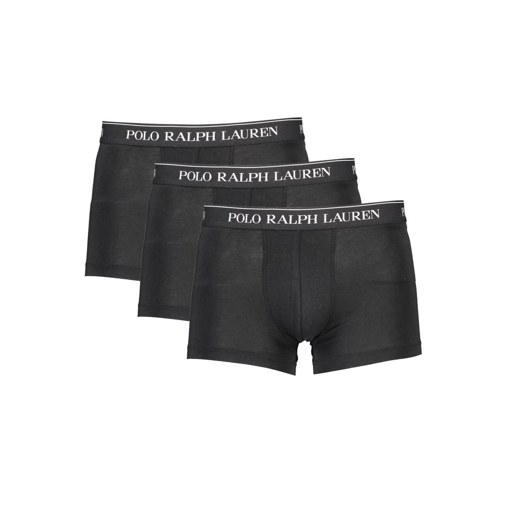 Ropa interior de algodón negra Ralph Lauren