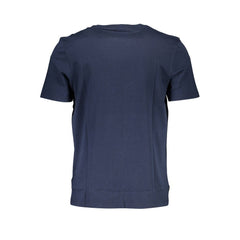 Camiseta de algodón azul Timberland