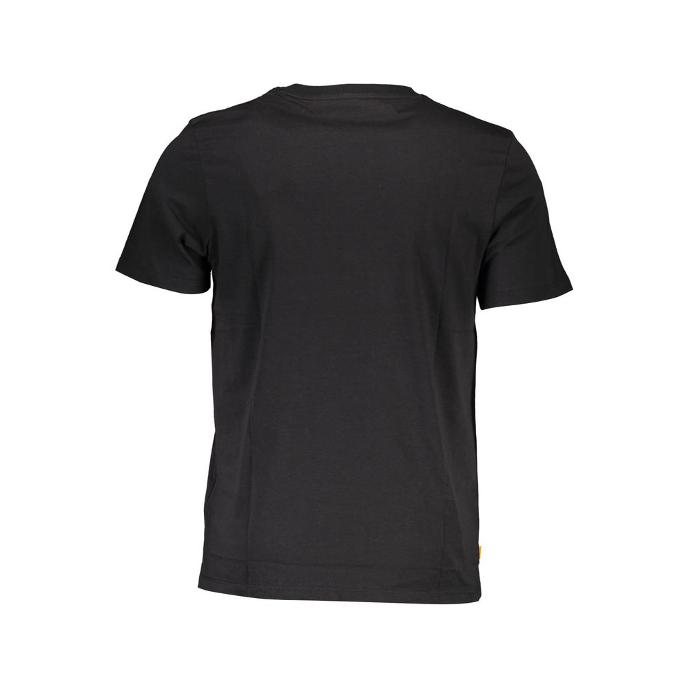 Camiseta de algodón negra Timberland