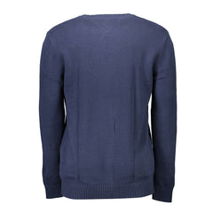 Suéter de algodón azul Tommy Hilfiger