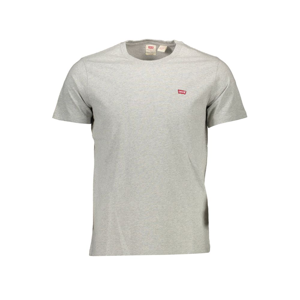 Camiseta de algodón gris de Levi's