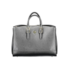 Bolso de mano Tommy Hilfiger de polietileno negro