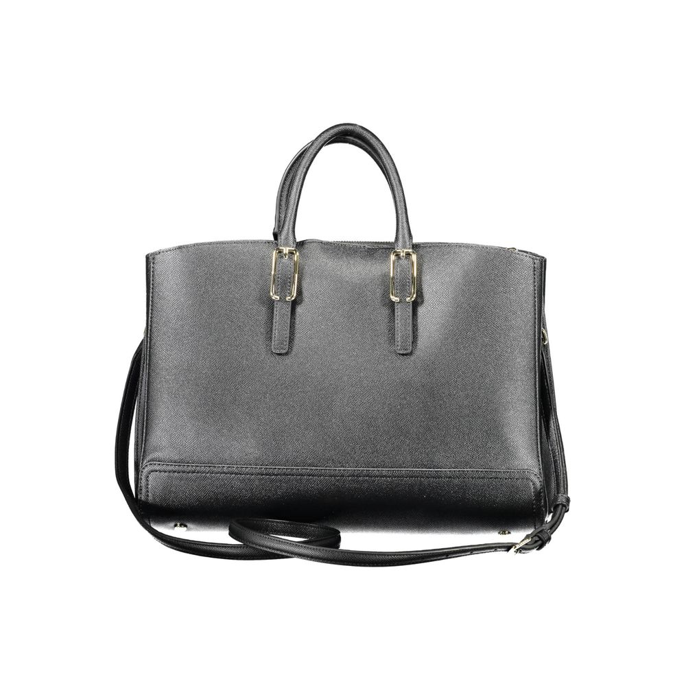 Bolso de mano Tommy Hilfiger de polietileno negro
