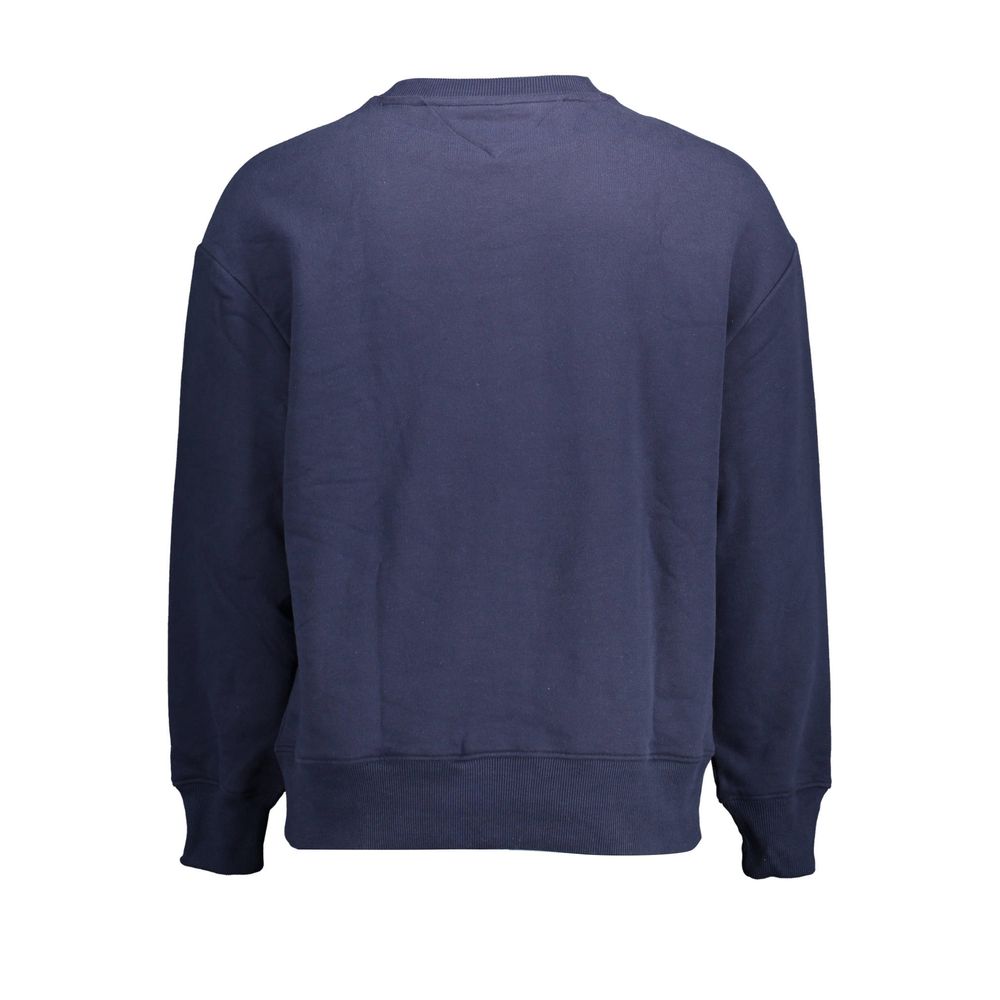 Suéter de algodón azul Tommy Hilfiger
