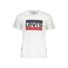 Camiseta blanca de algodón de Levi's