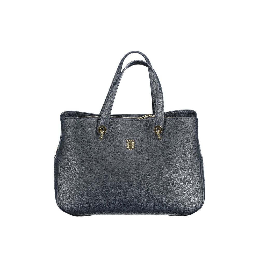 Bolso de polietileno azul Tommy Hilfiger