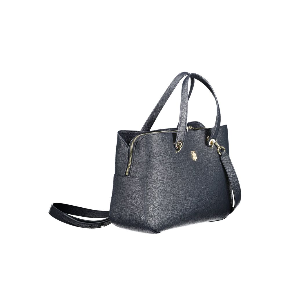 Bolso de polietileno azul Tommy Hilfiger