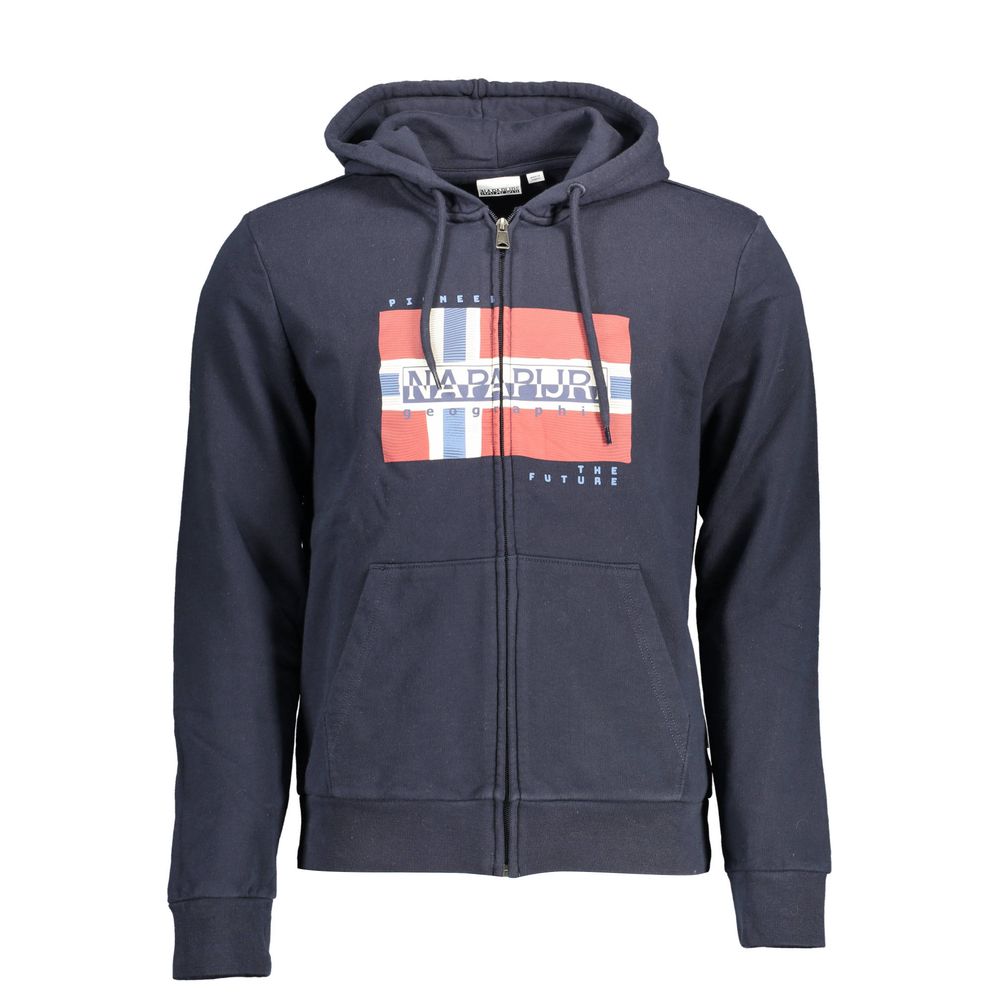 Suéter de algodón azul Napapijri