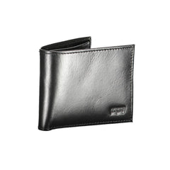 Cartera de cuero negra de Levi's