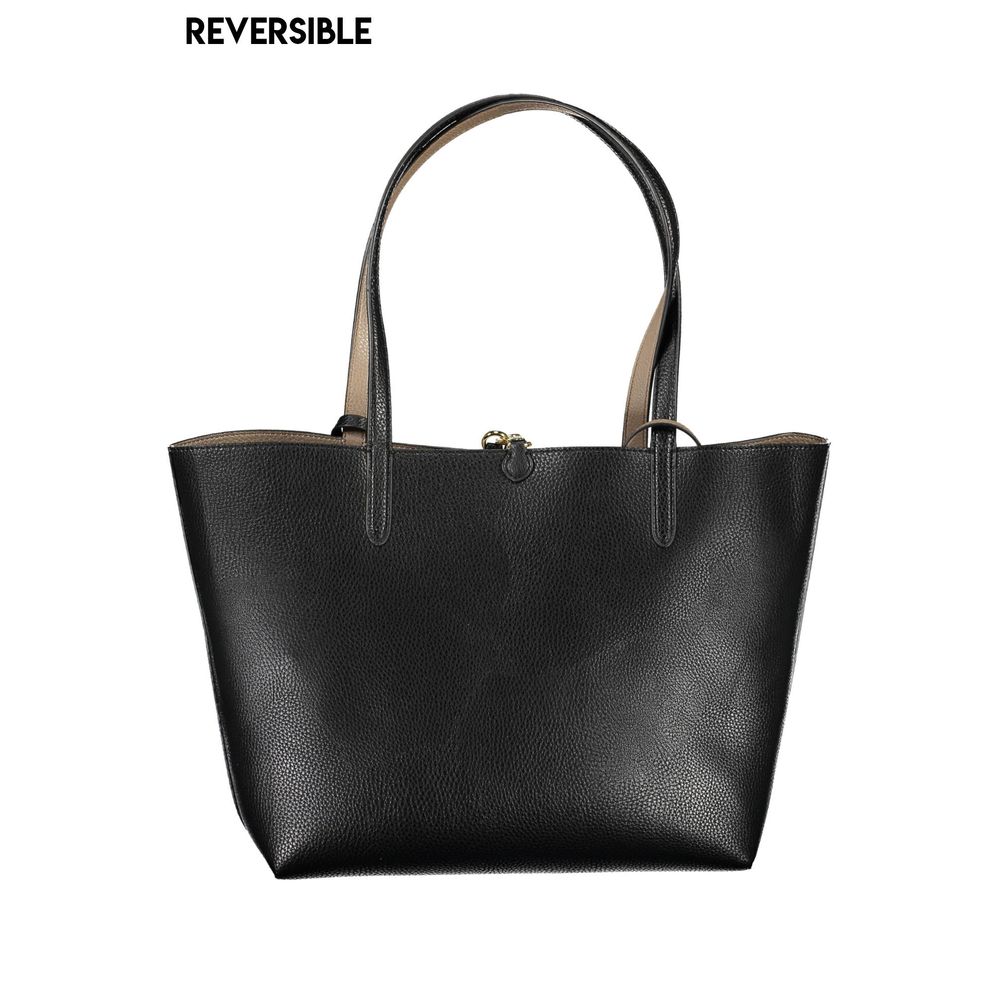Bolso de mano Ralph Lauren de polietileno negro