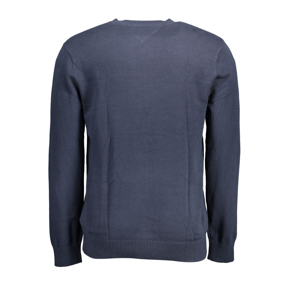 Suéter de algodón azul Tommy Hilfiger