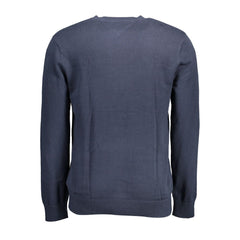 Suéter de algodón azul Tommy Hilfiger