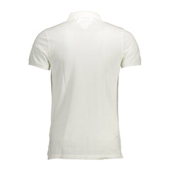 Polo de algodón blanco de Tommy Hilfiger