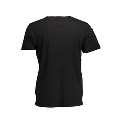 Camiseta de algodón negra de Tommy Hilfiger