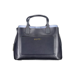 Bolso de polietileno azul Tommy Hilfiger