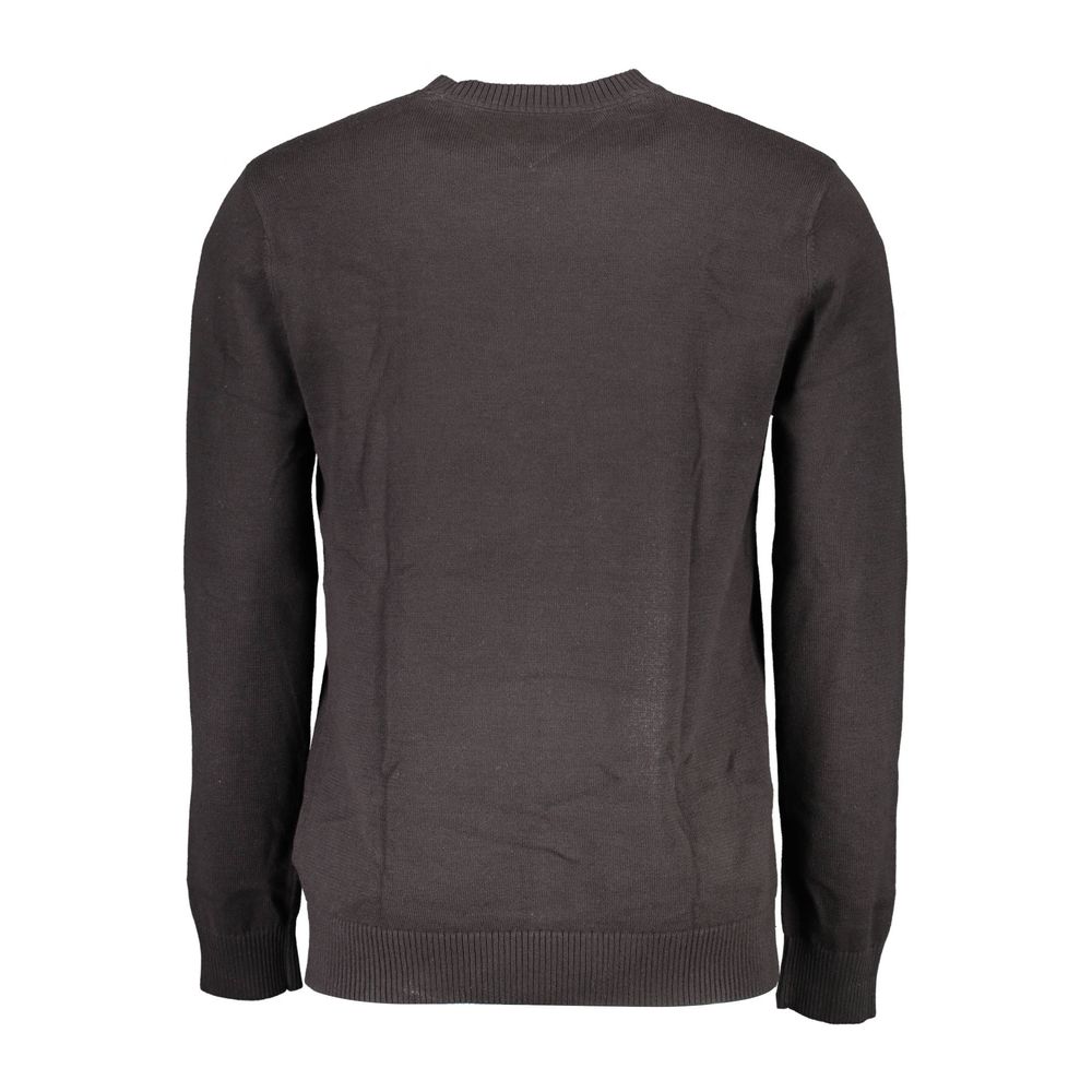 Suéter de algodón negro de Tommy Hilfiger