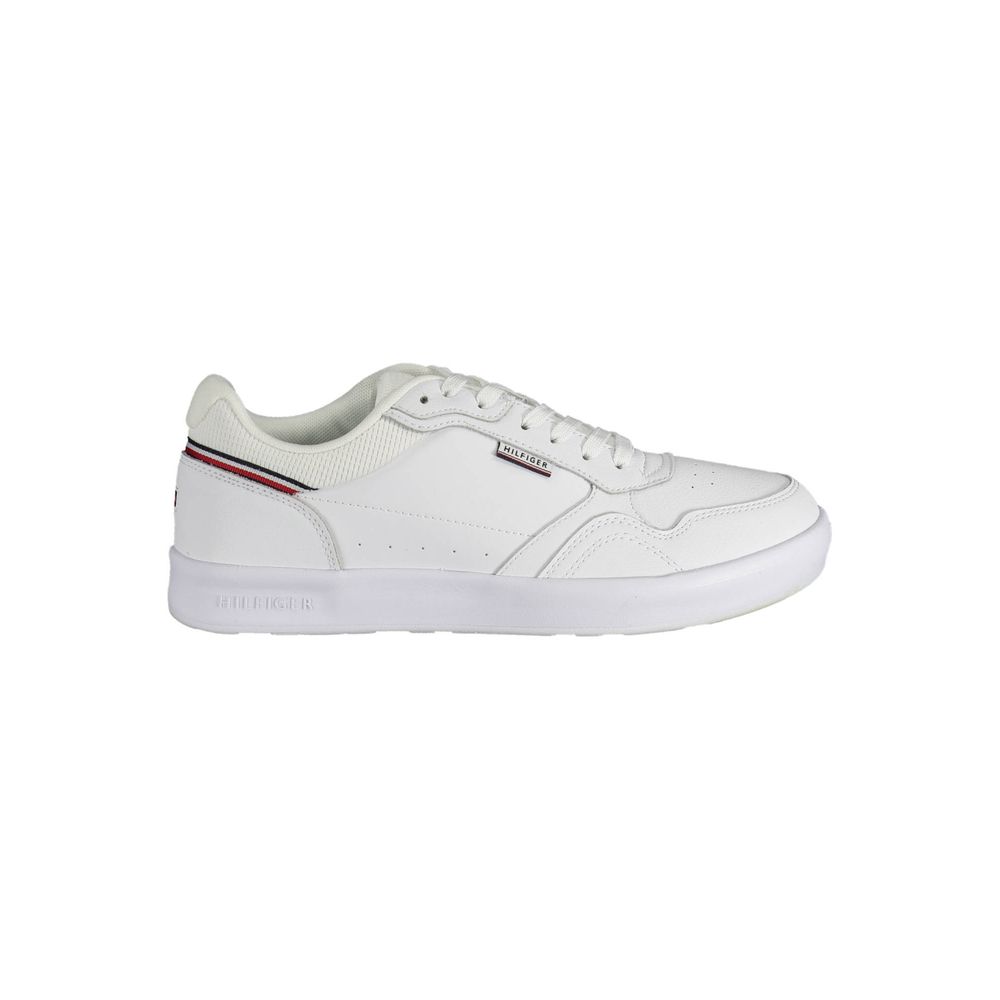 Zapatillas blancas de poliéster de Tommy Hilfiger