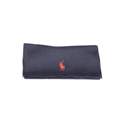 Bufanda de algodón azul Ralph Lauren