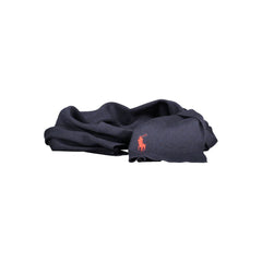 Bufanda de algodón azul Ralph Lauren