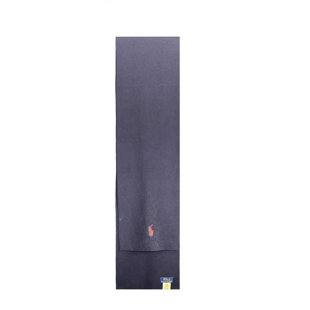 Bufanda de algodón azul Ralph Lauren