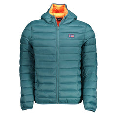 Chaqueta de poliamida verde de Noruega 1963