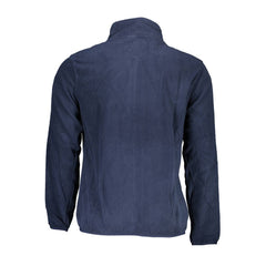 Suéter de poliéster azul de Noruega 1963