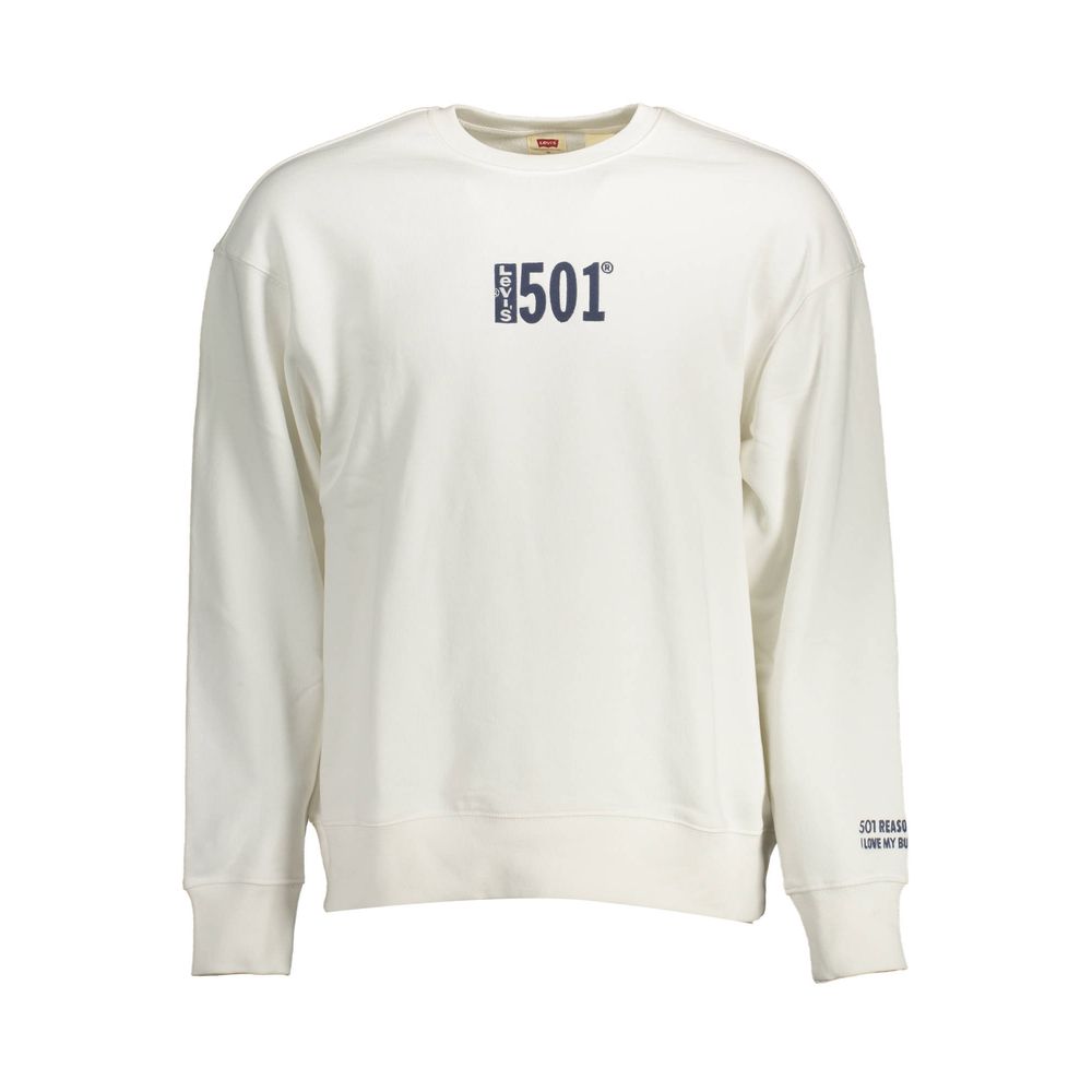 Suéter de algodón blanco de Levi's