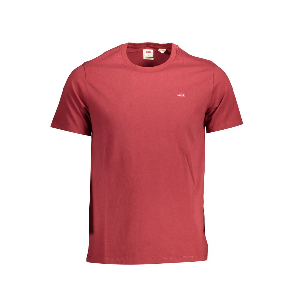 Camiseta roja de algodón de Levi's