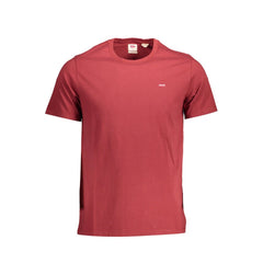 Camiseta roja de algodón de Levi's