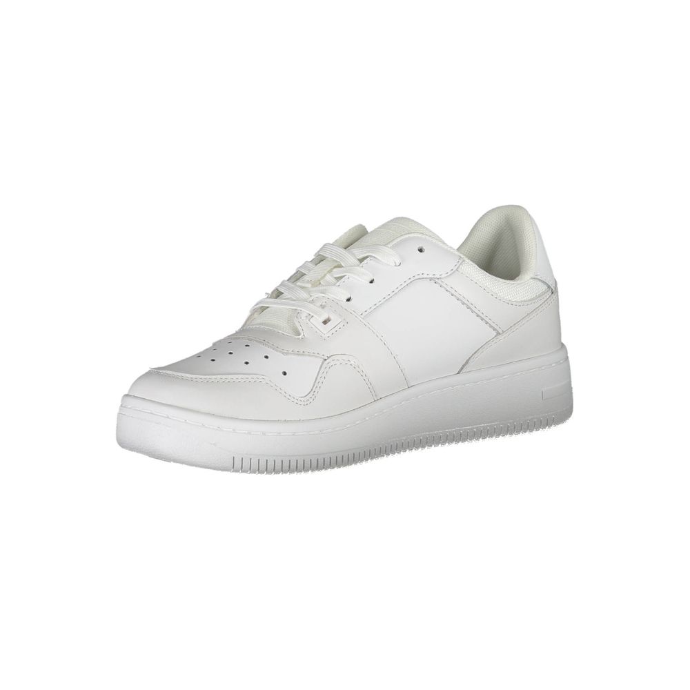 Zapatillas blancas de poliéster de Tommy Hilfiger