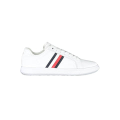 Zapatillas blancas de poliéster de Tommy Hilfiger