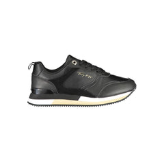 Zapatillas Tommy Hilfiger negras de poliéster