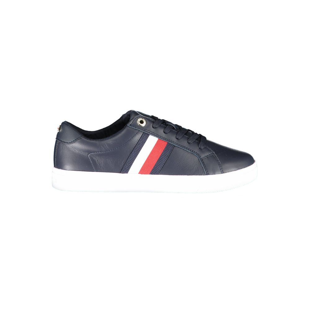 Zapatillas de algodón azul Tommy Hilfiger
