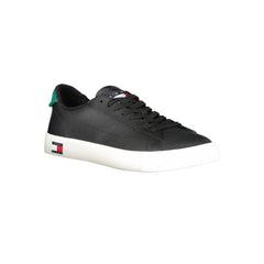 Zapatillas Tommy Hilfiger negras de poliéster