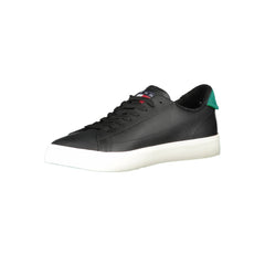 Zapatillas Tommy Hilfiger negras de poliéster