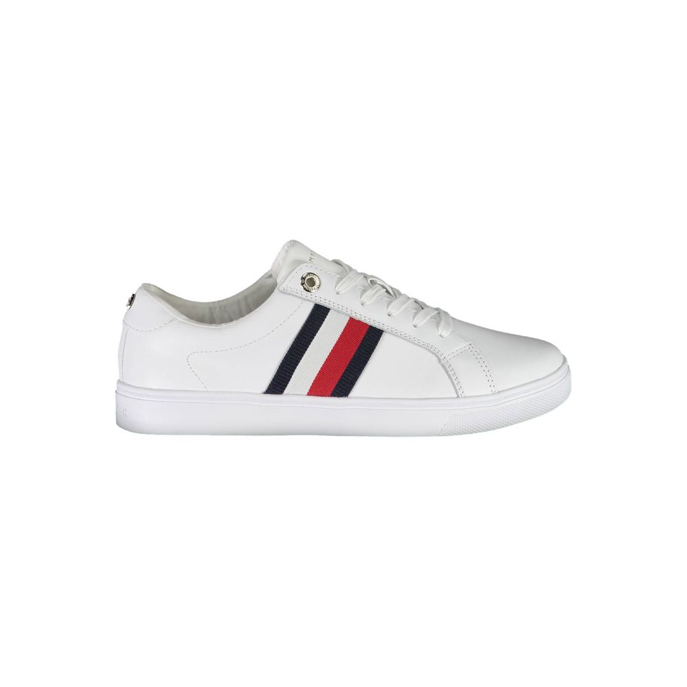 Zapatillas blancas de algodón Tommy Hilfiger