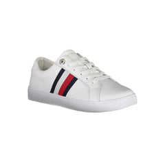 Zapatillas blancas de algodón Tommy Hilfiger