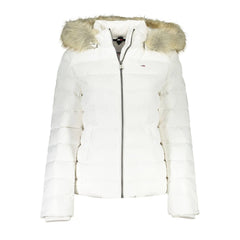 Chaquetas y abrigos de poliéster blancos de Tommy Hilfiger