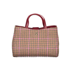 Bolso de mano de algodón rojo Tommy Hilfiger