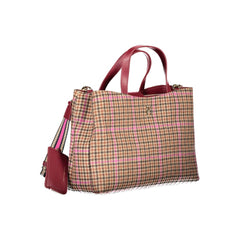 Bolso de mano de algodón rojo Tommy Hilfiger