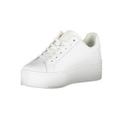 Zapatillas blancas de poliéster de Tommy Hilfiger