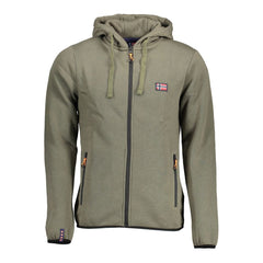 Suéter de algodón verde de Noruega 1963