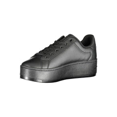Zapatillas Tommy Hilfiger negras de poliéster