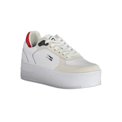Zapatillas blancas de poliéster de Tommy Hilfiger